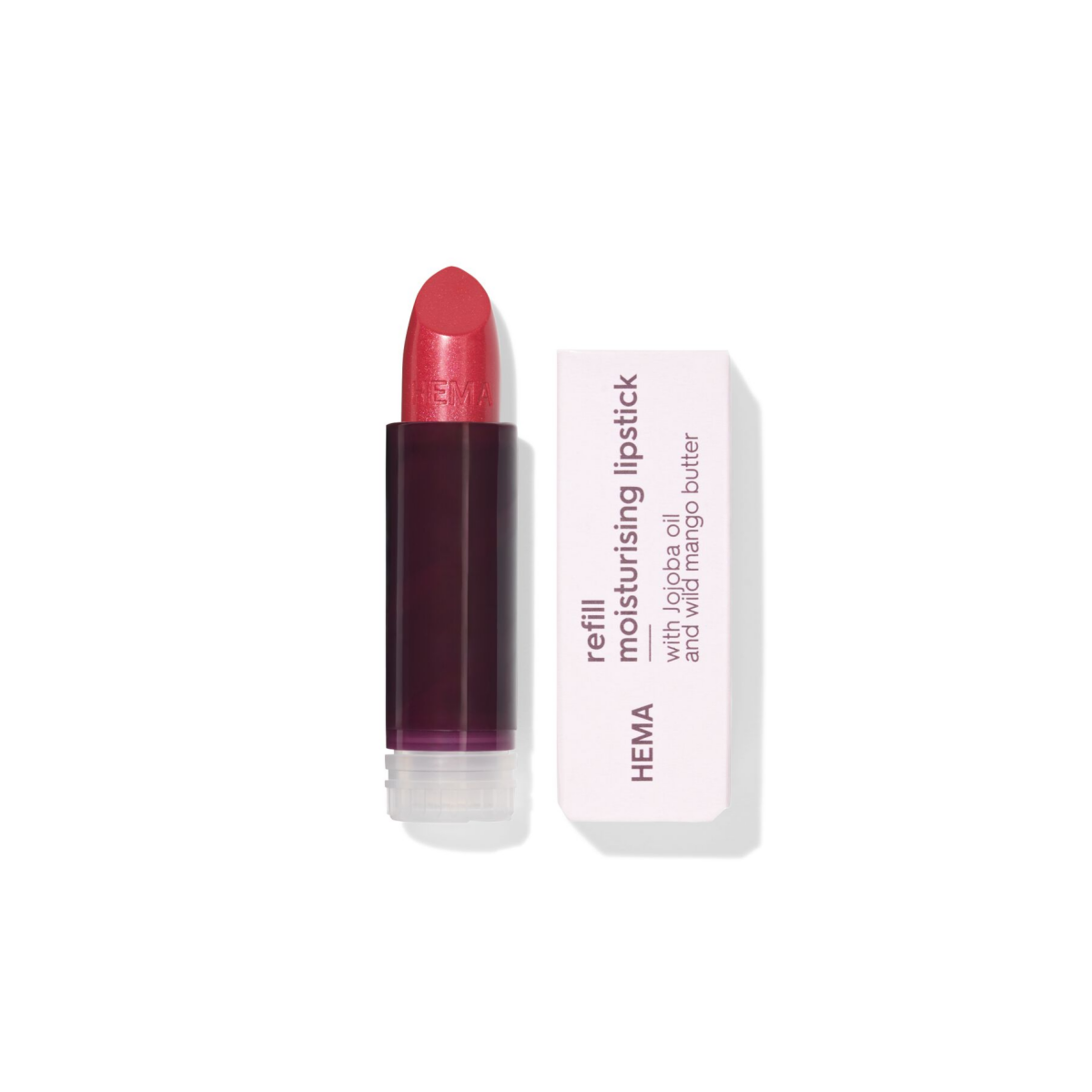 HEMA Navulling moisturising lipstick 43 date night - satin (lichtrood)