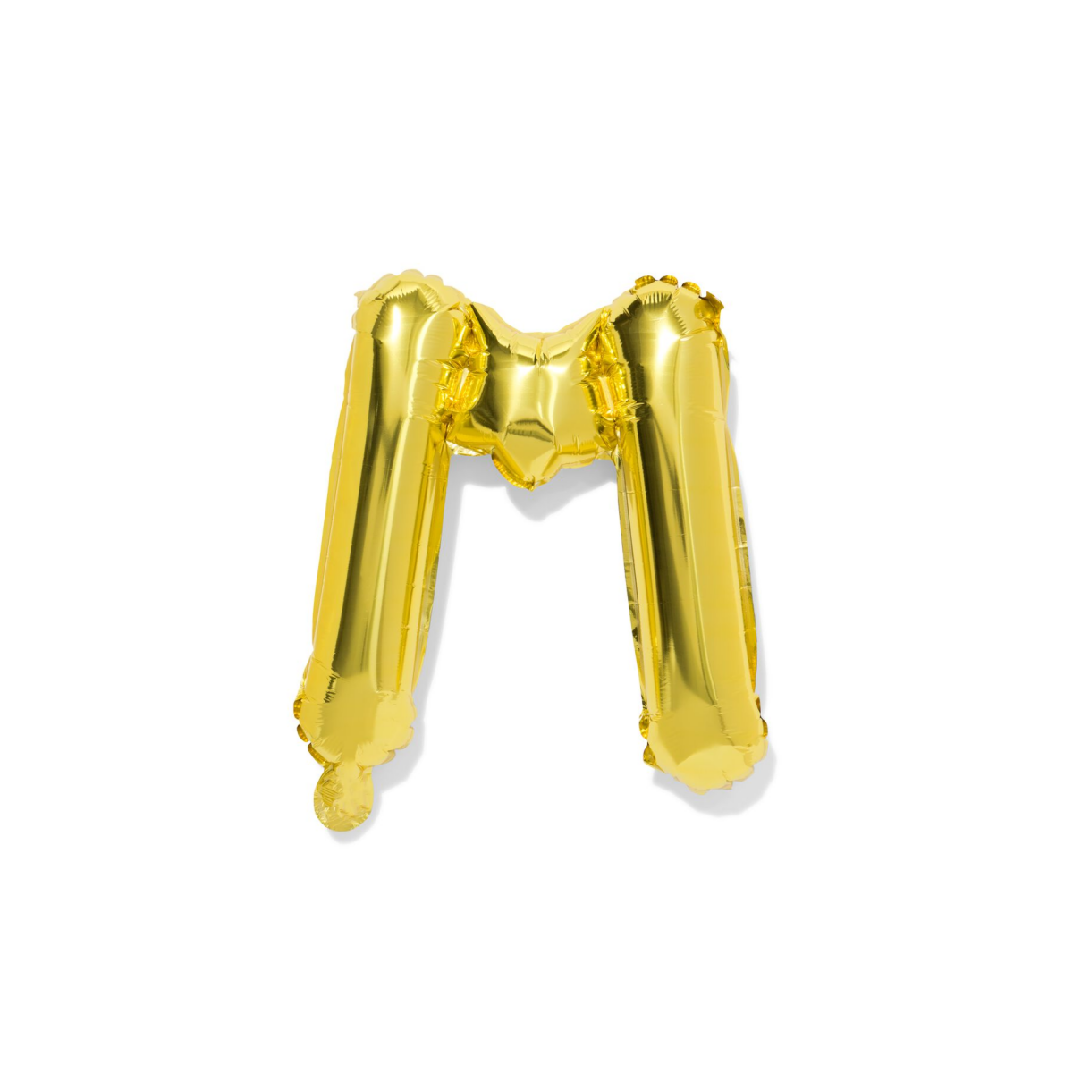 HEMA Folieballon letter M 30cm goud (goud)
