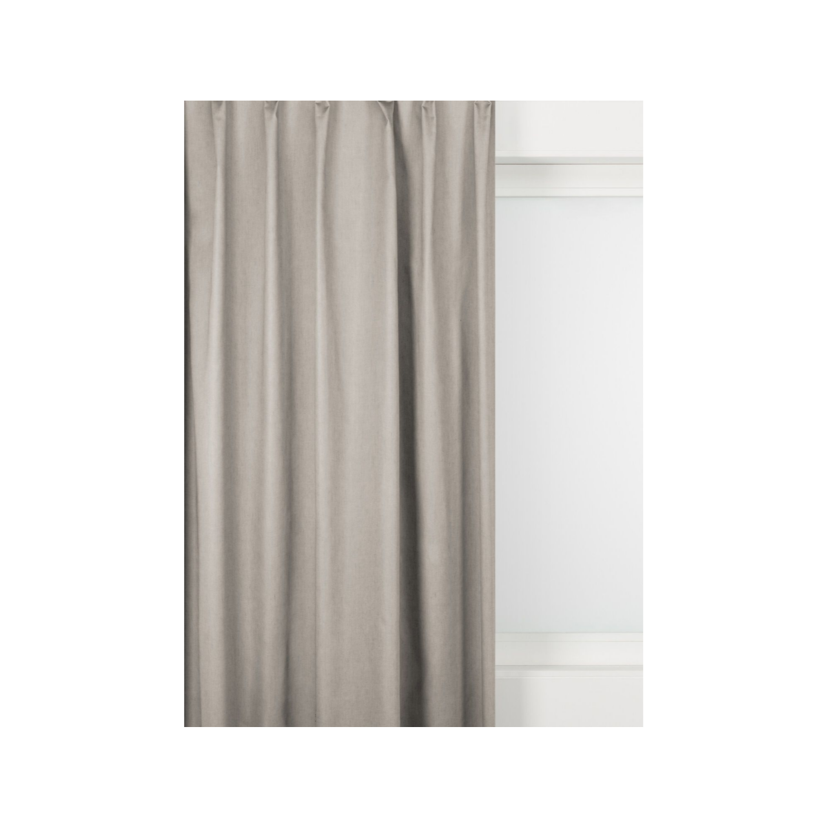 HEMA HEMA Gordijnstof Elst Verduisterend Naturel (naturel)