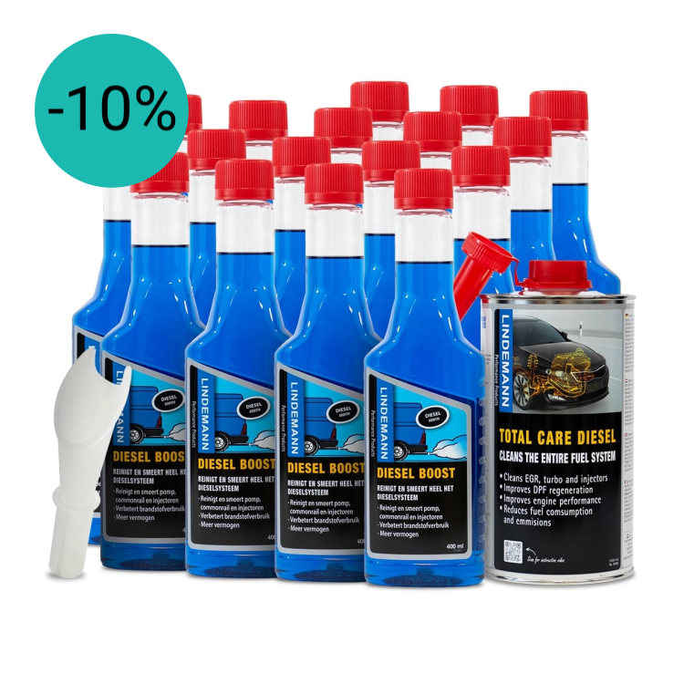 Lindemann Diesel Jaarpakket o.b.v. 20.000 km | Auto Additieven | Diesel Additief | Dutch Performance Products