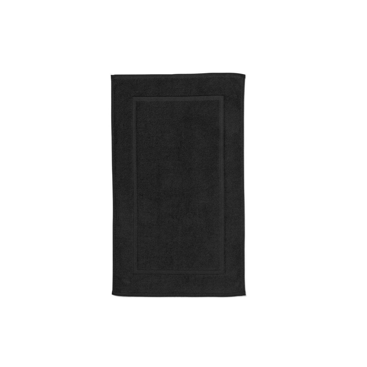 HEMA Badmat 50x85 zware kwaliteit zwart (zwart)