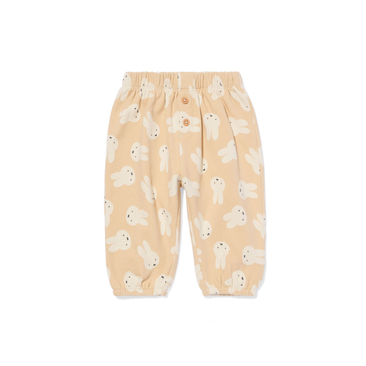 HEMA Nijntje newborn broek comfy fit jersey ecru (ecru)
