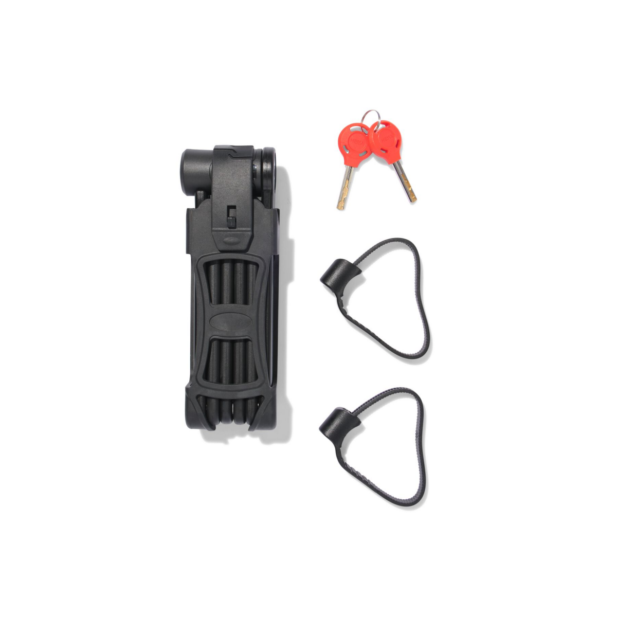 HEMA Uitklapbaar vouwslot e-bike (rood)