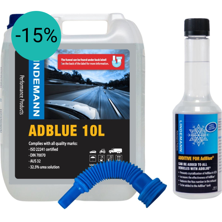 Lindemann AdBlue Optimum Deal 10L / additief tegen kristalisatie & SCR-storingen | Dutch Performance Products