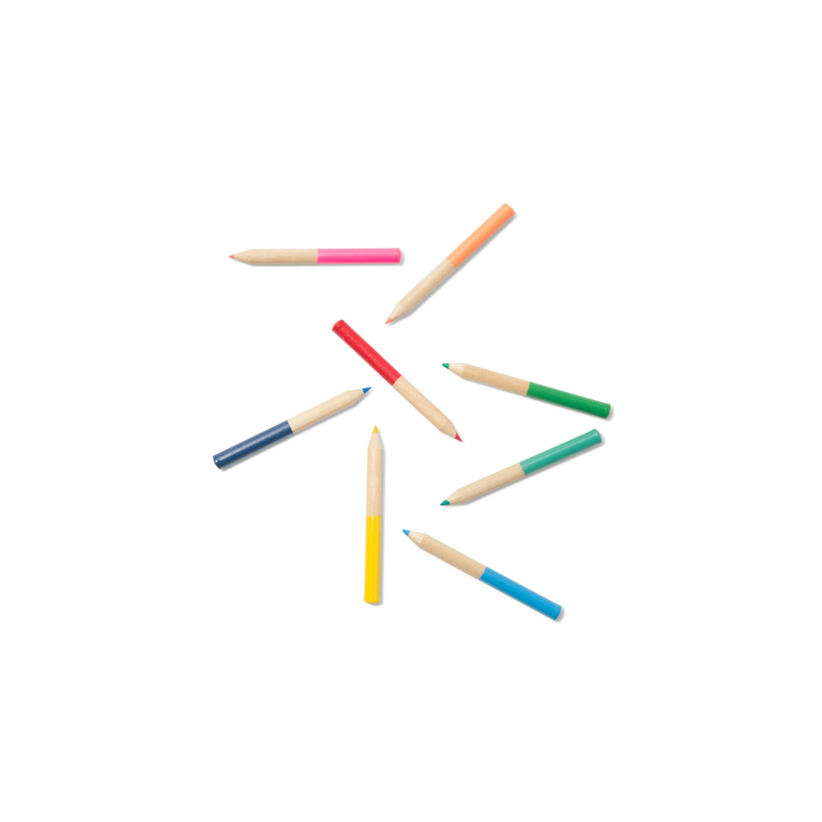 HEMA HEMA Kleurpotloden Hout - 8 Stuks (multicolor)