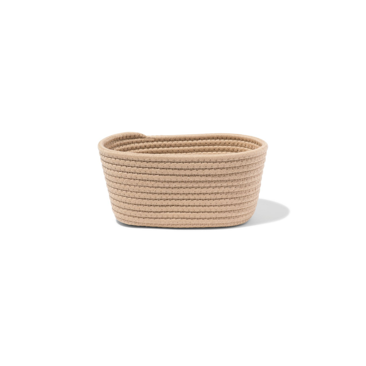 HEMA HEMA Mand 23x11cm Touw Beige-bruin