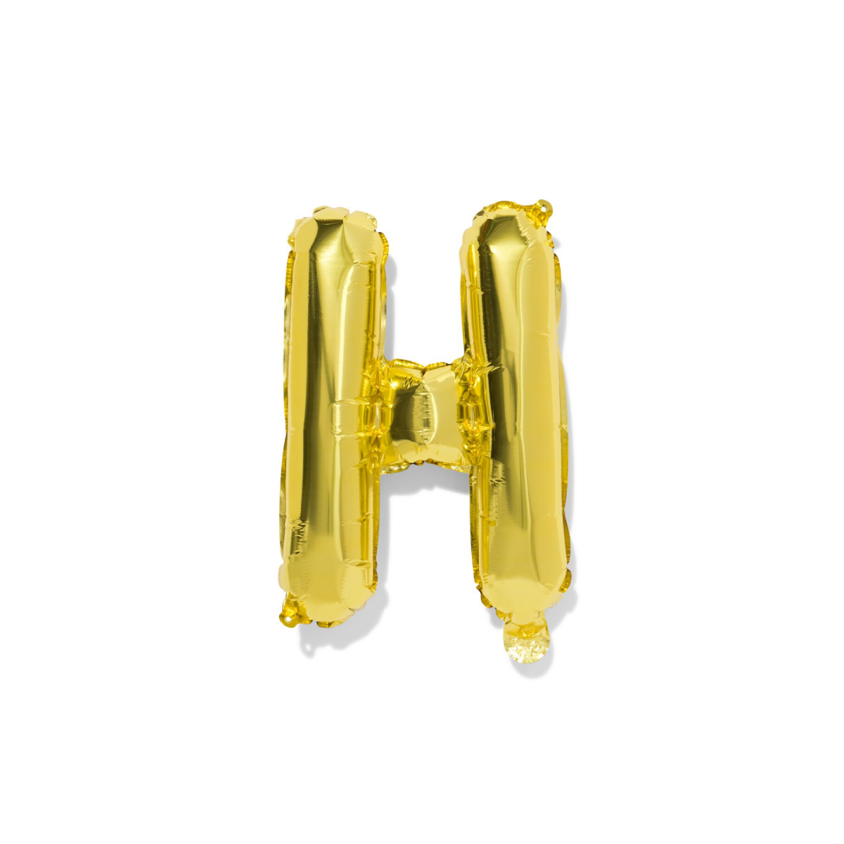 HEMA Folieballon letter H 30cm goud (goud)