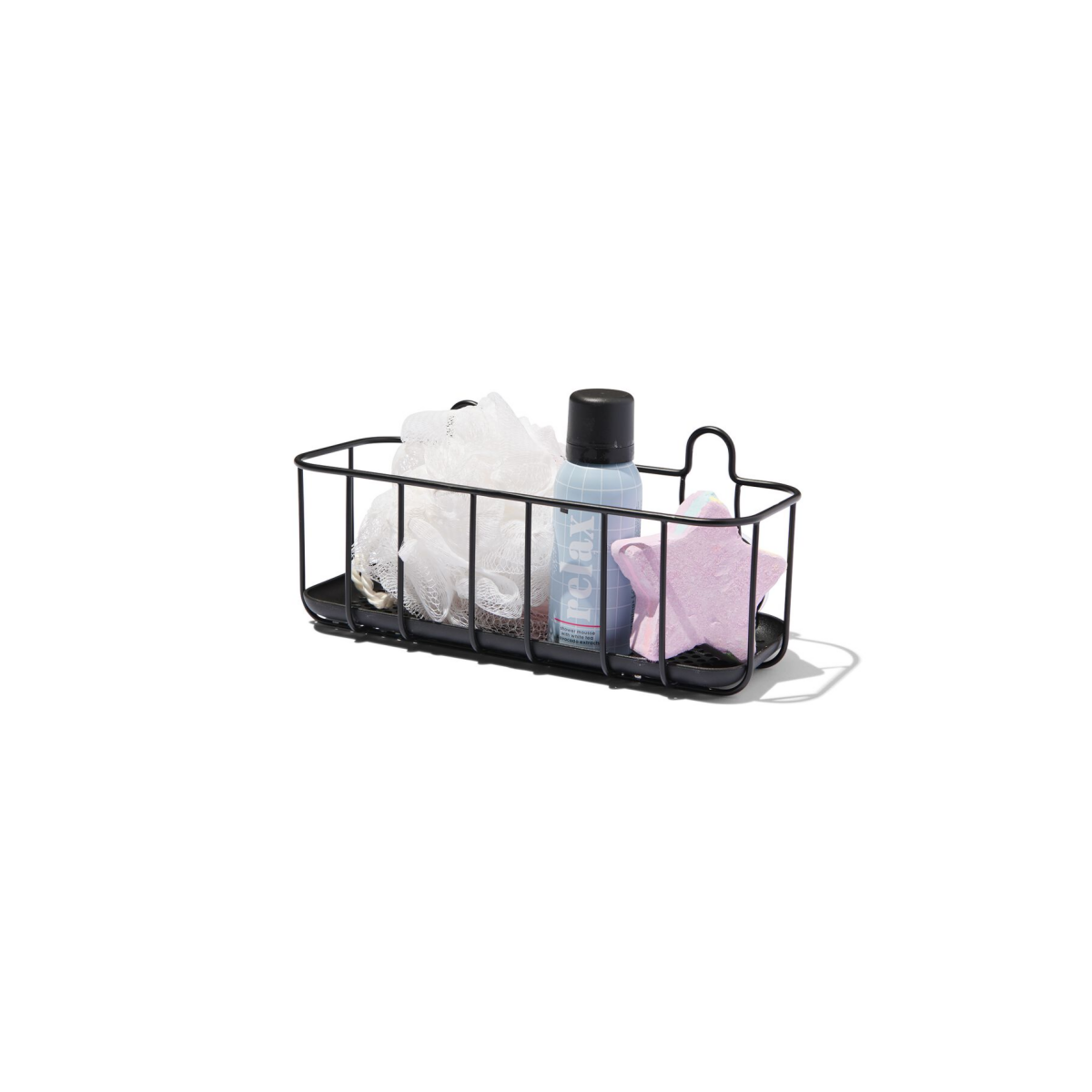 HEMA HEMA Douchemandje Met Zuignappen Zwart (zwart)