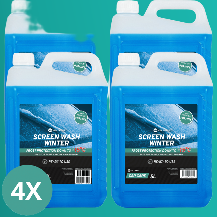 Velorest Screen Wash Winter 5L - Ready for Use