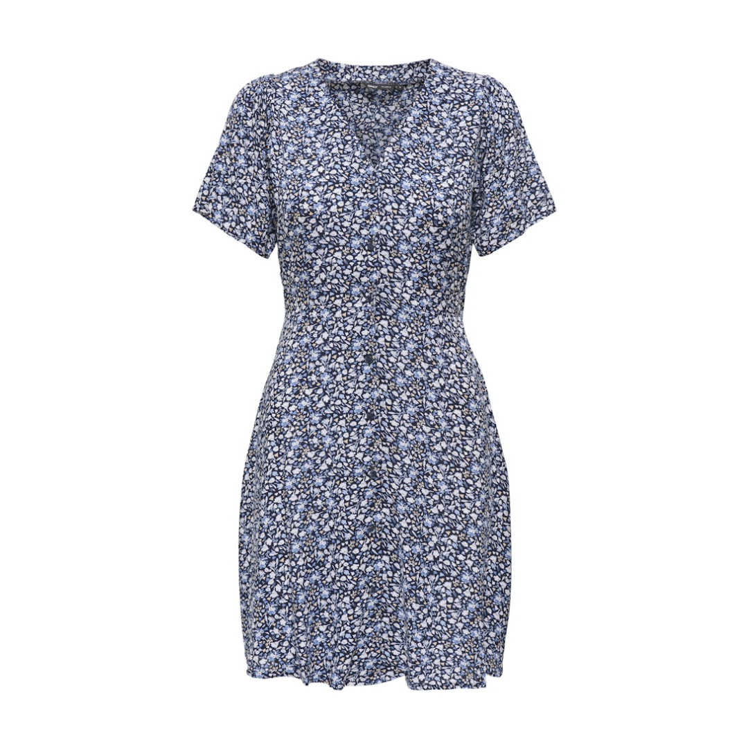 Only - Damen Kleid - Blau - Größe: XS - bei Tara-M
