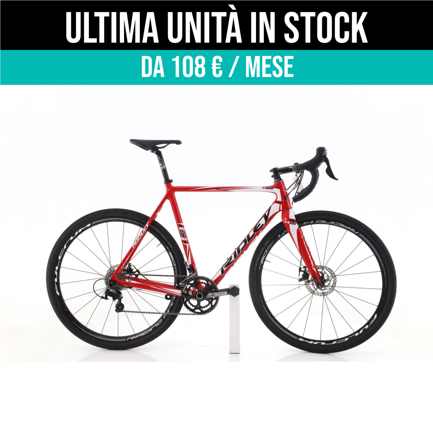 Ridley Semper Celsius X-Night taglia 54 Semi-nuova