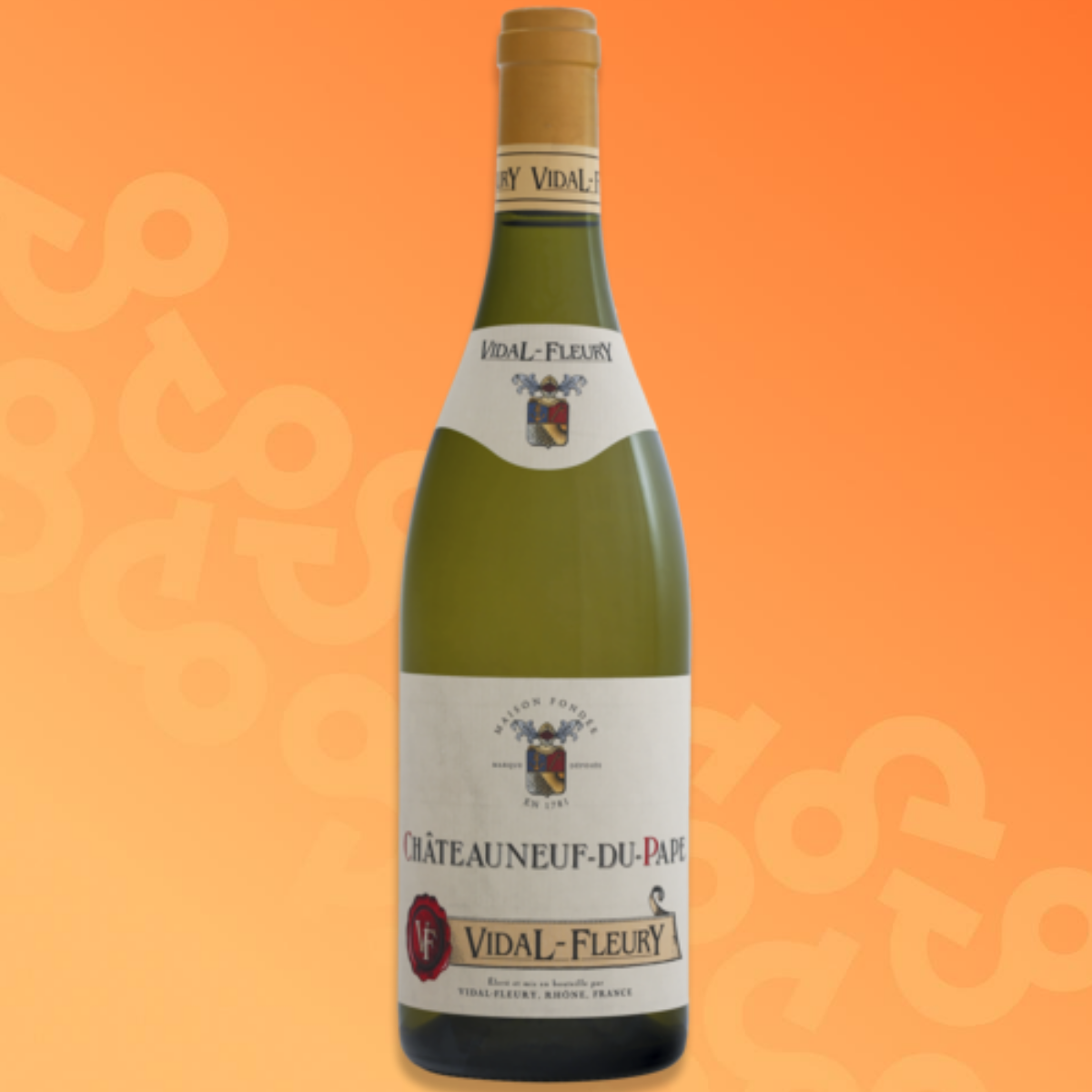 Bouteille Vidal-Fleury Châteauneuf-du-Pape Blanc 75 cl