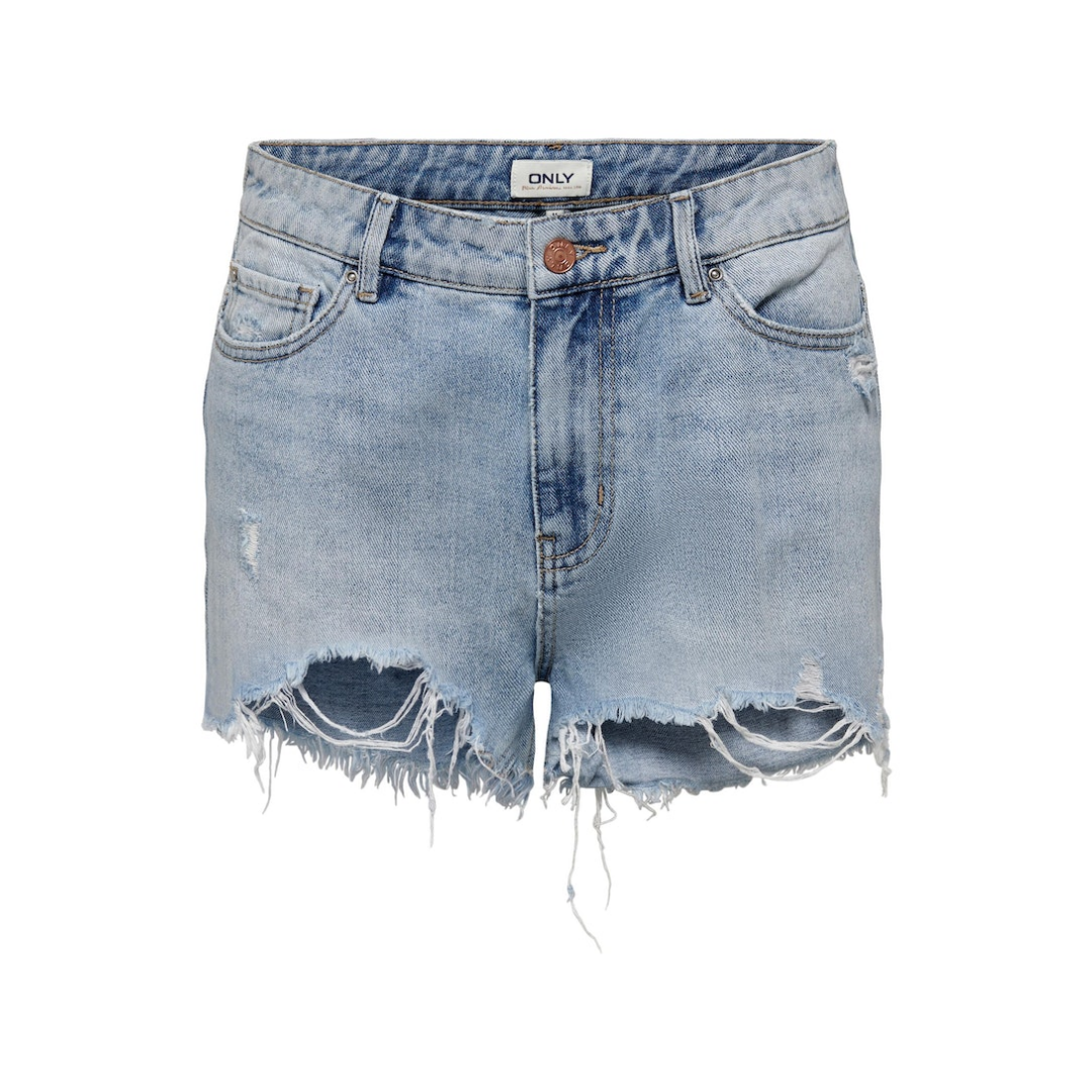 Only - Damen Kurzshorts - Blau - Größe: M - bei Tara-M