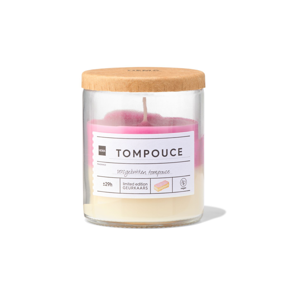 HEMA HEMA Geurkaars In Glas Tompouce