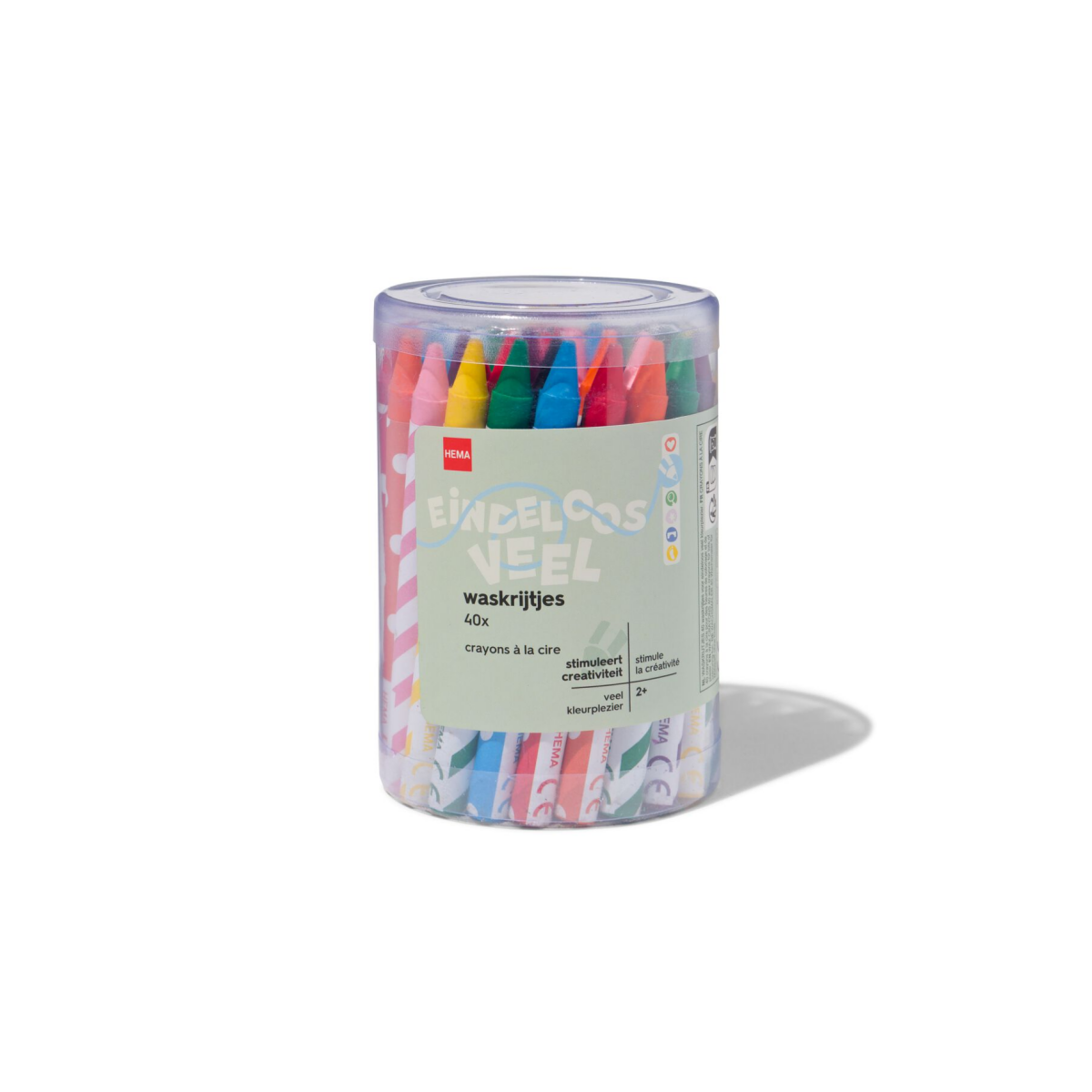 HEMA Waskrijtjes - 40 stuks