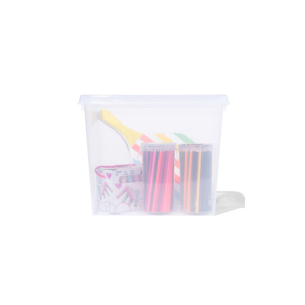 HEMA Opbergbox Madrid transparant 25L