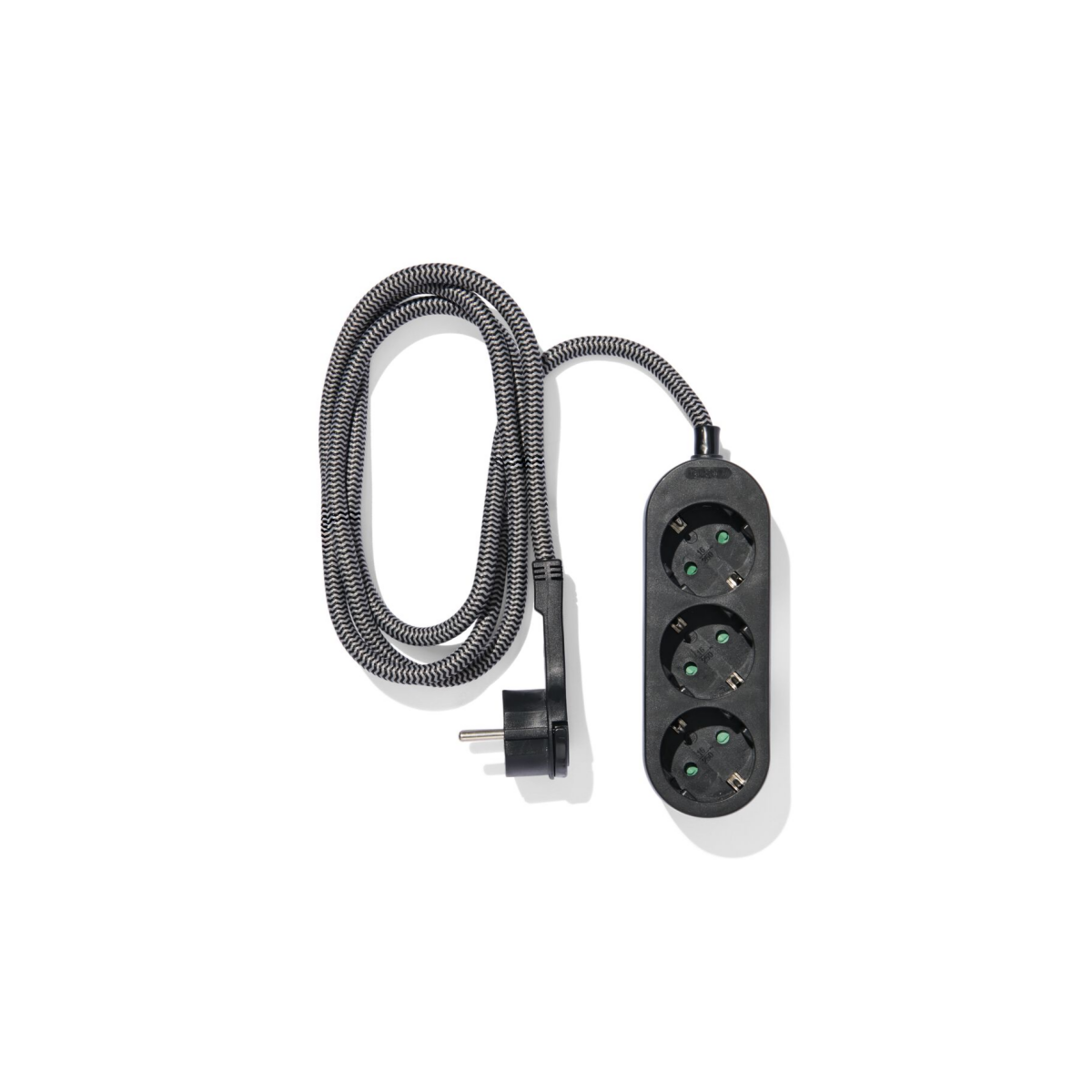 HEMA HEMA Stekkerdoos 3-voudig 1.5m Zwart