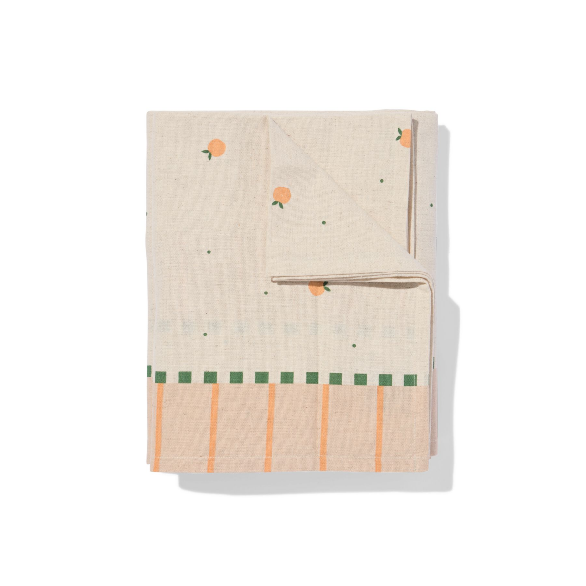 HEMA HEMA Tafelkleed Katoen Sinaasappel