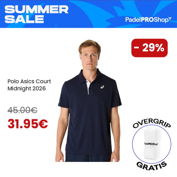 Asics Polo Asics Court Midnight 2026