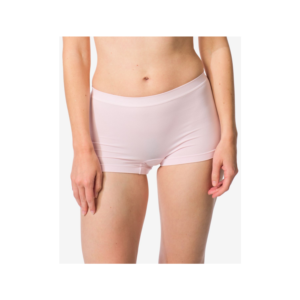 HEMA HEMA Damesboxer Naadloos Micro Lichtroze (lichtroze)