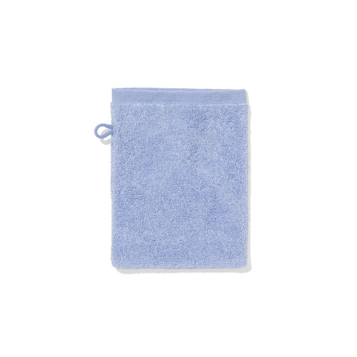 HEMA HEMA Washand 16x21cm Zware Kwaliteit Gemêleerd Blauw (blauw)