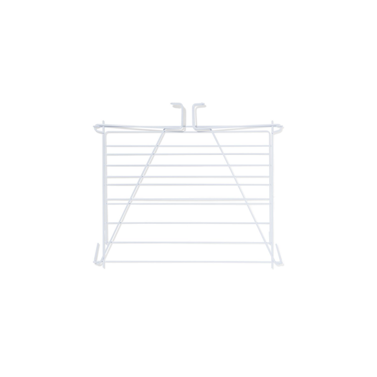 HEMA HEMA Wanddroogrek 57x48x3.5cm Metaal Wit