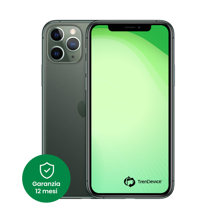 iPhone 11 Pro Max 512 GB Verde Notte B Ricondizionato