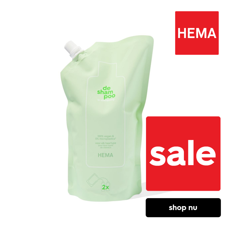 HEMA Navulverpakking de shampoo voor elk haartype 600ml