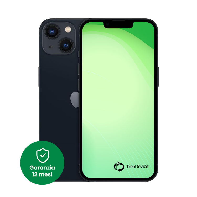 iPhone 13 mini 256 GB Mezzanotte A Ricondizionato