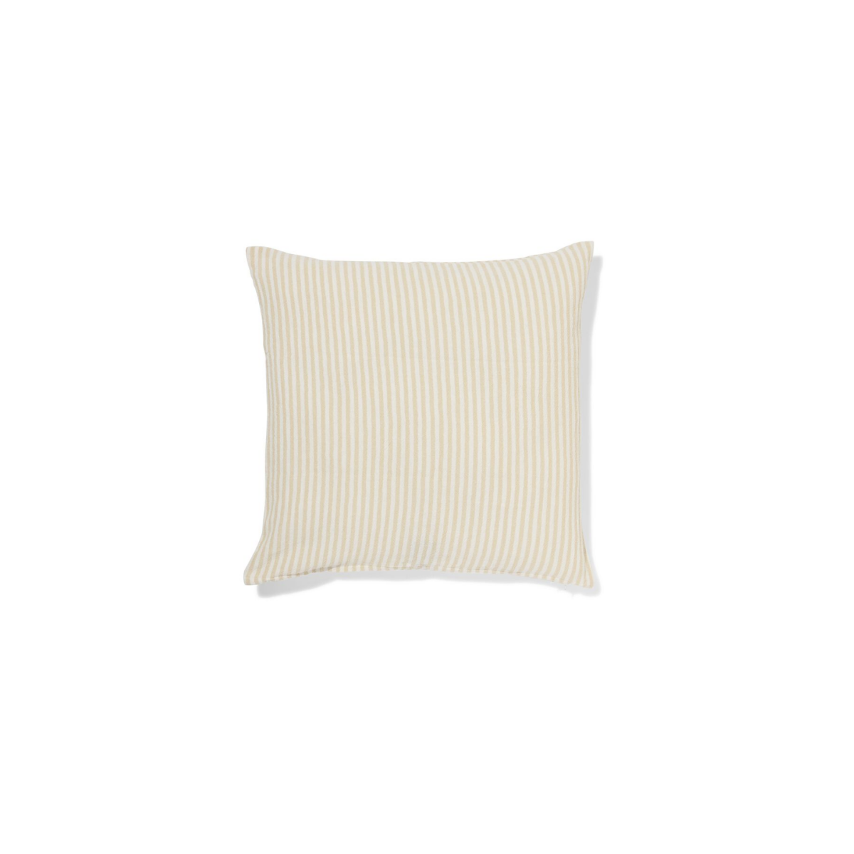 HEMA Kussenhoes 50x50cm katoen strepen bruin (bruin)