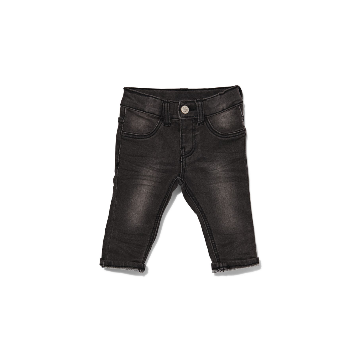HEMA Baby jogdenim zwart