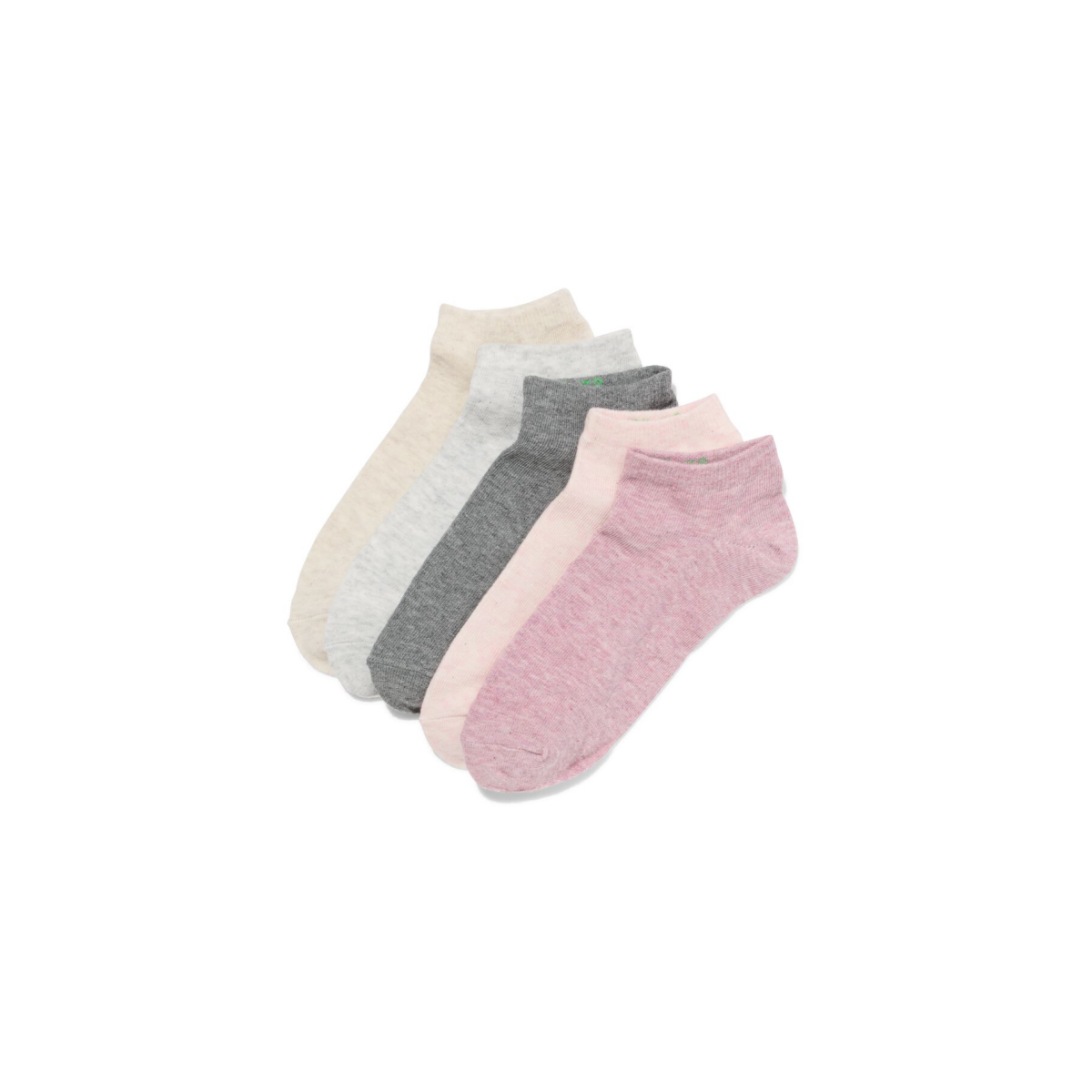 HEMA Dames enkelsokken melange - 5 paar lichtpaars (lichtpaars)