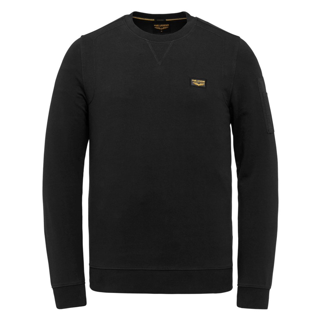 Pme Legend Airstrip Sweat, Black - Bild 4