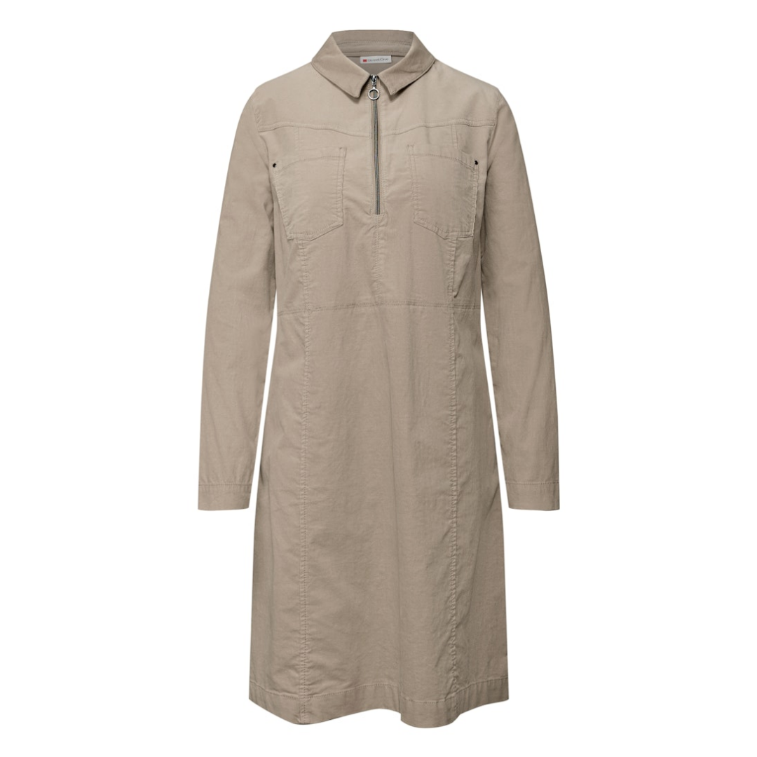 Street One - Damen Kleid - morning beige - Größe: 40 - bei Tara-M