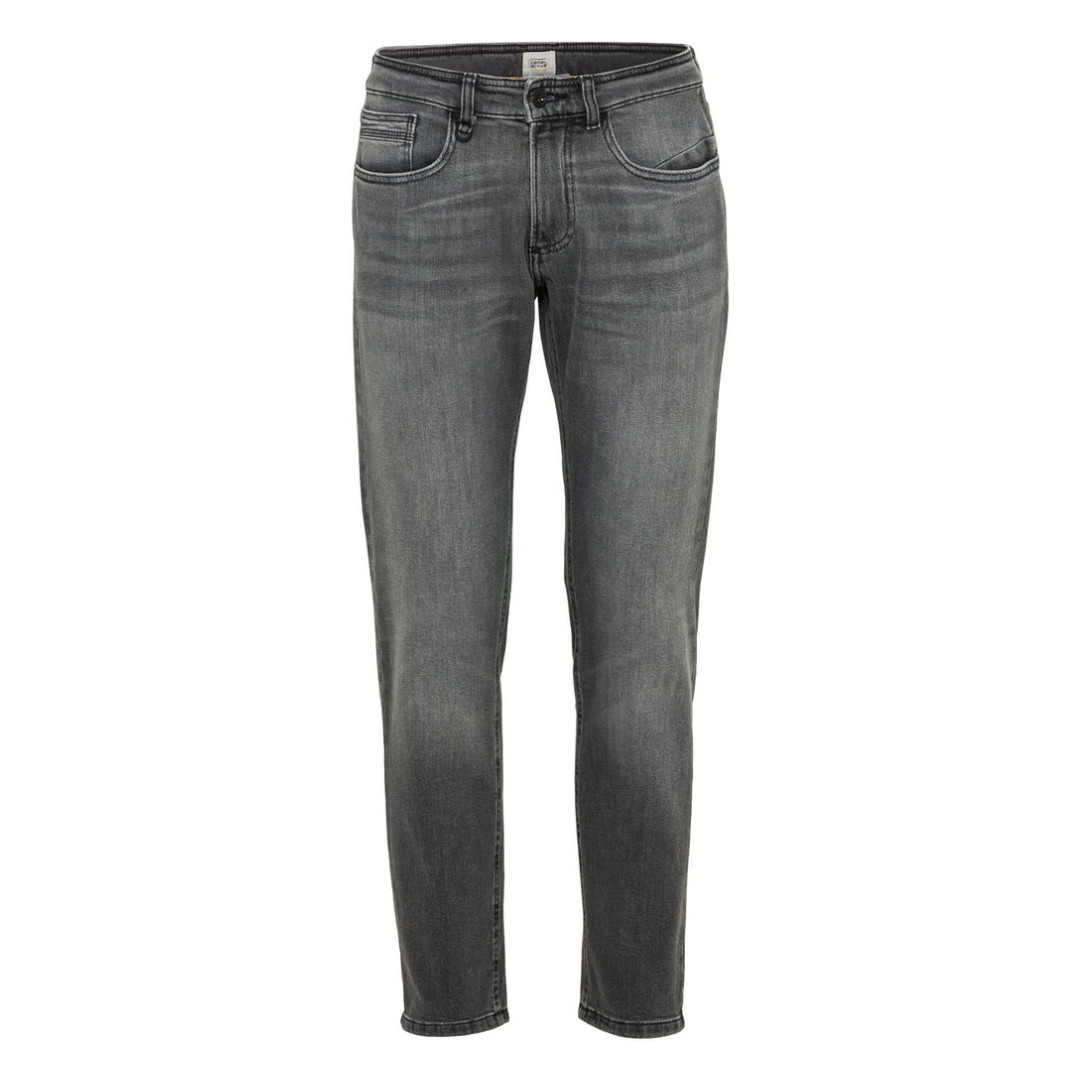 camel active Slim Fit Jeans Stone Gray