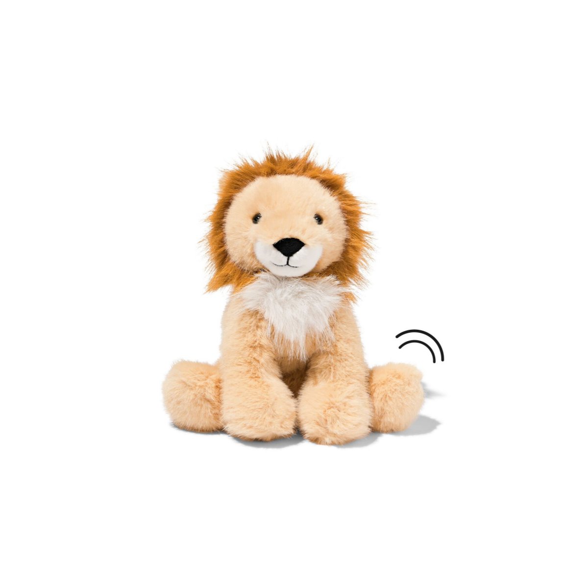 HEMA Lichtgevende knuffel leeuw 22cm