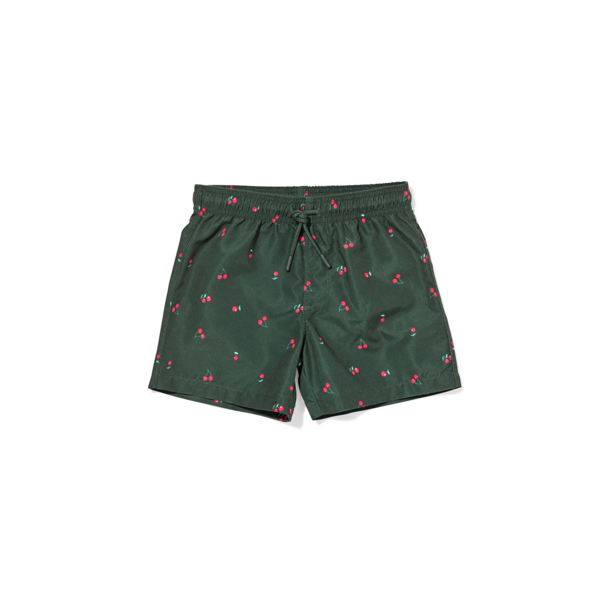 HEMA HEMA Kinderzwembroek Kersen Donkergroen (donkergroen)
