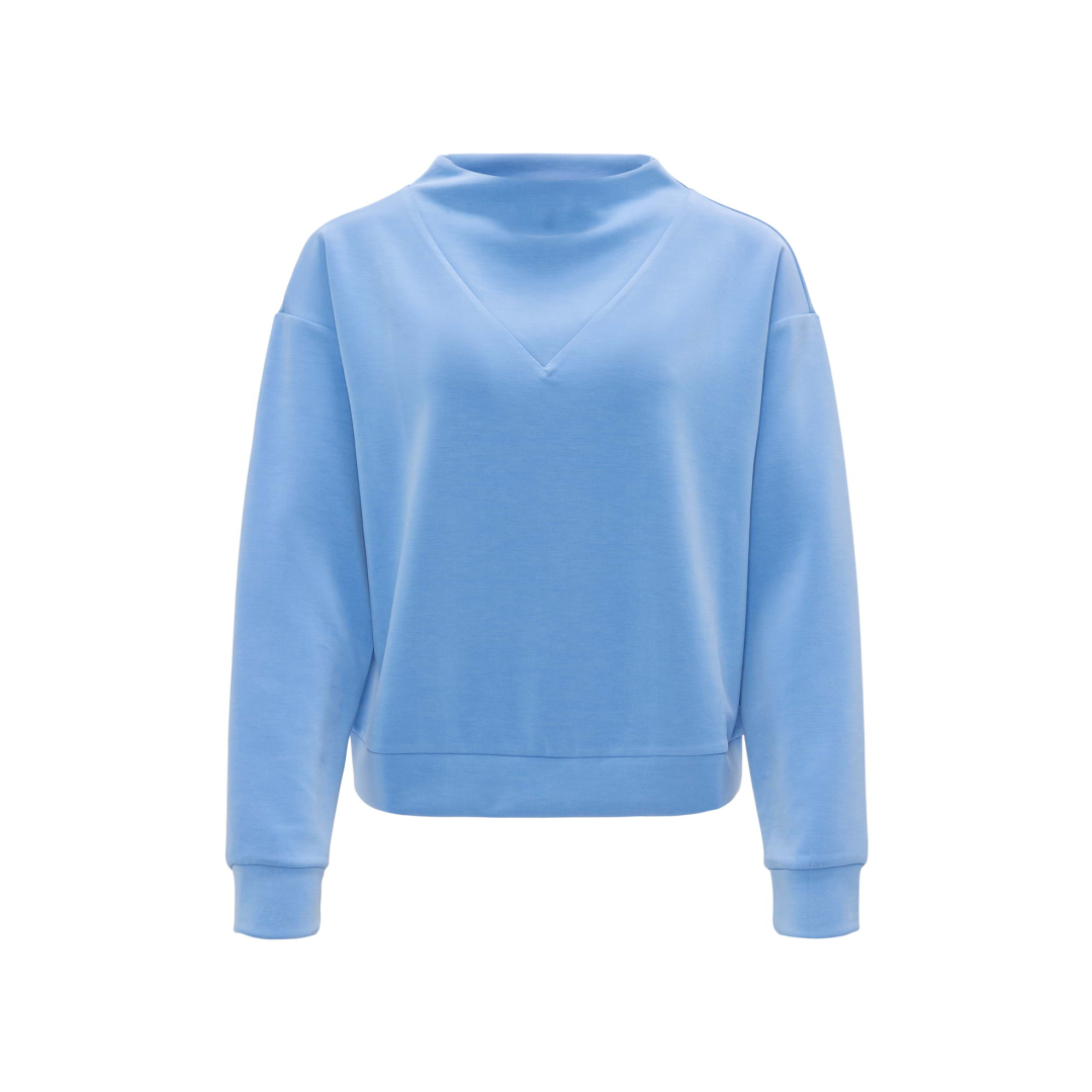 Opus - Damen Sweatshirt - Blau - Größe: 36 - bei Tara-M