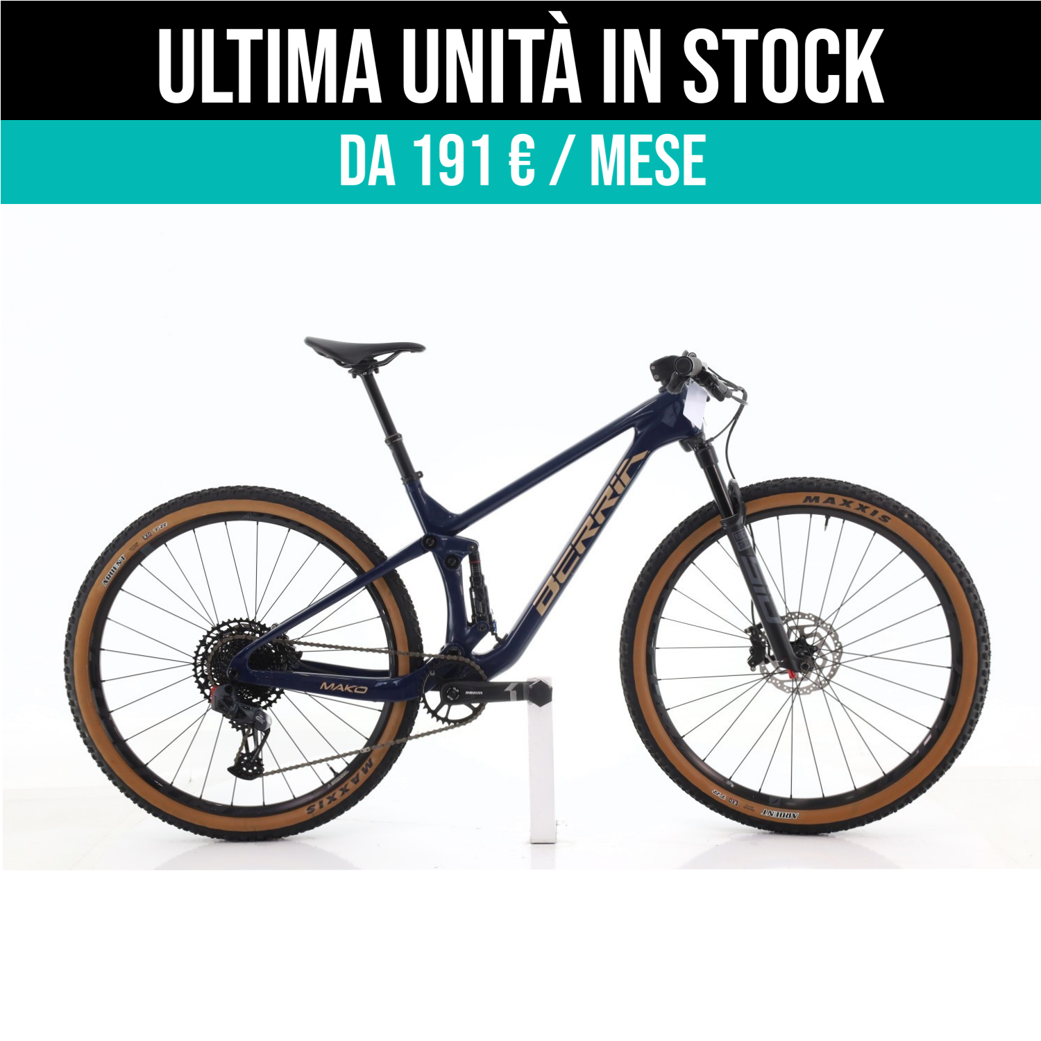 Berria Mako GX AXS taglia M Semi-nuova