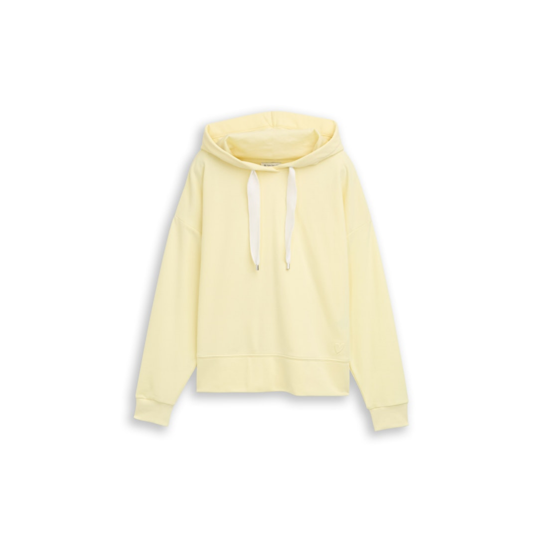 Tom Tailor - Damen Sweatshirt - soft lemon - Größe: XXL - bei Tara-M