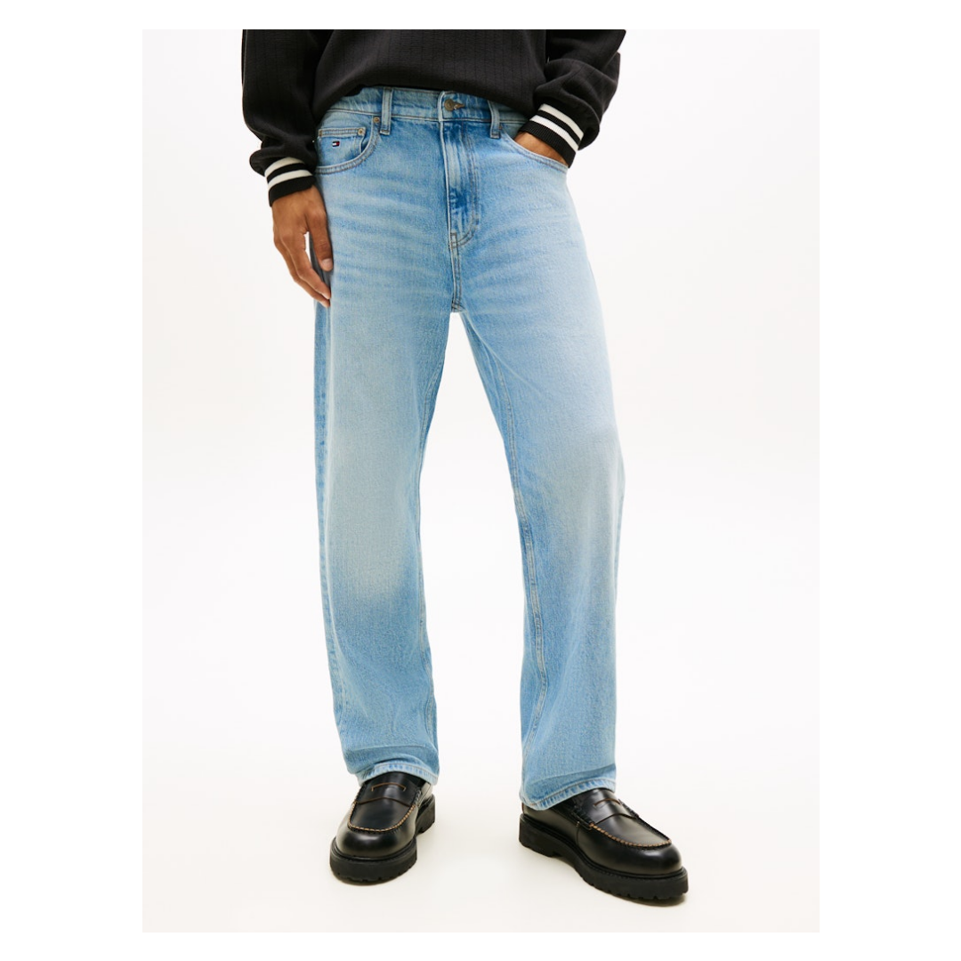 Tommy Jeans Jeans Regular Fit Baumwolle Denim Light