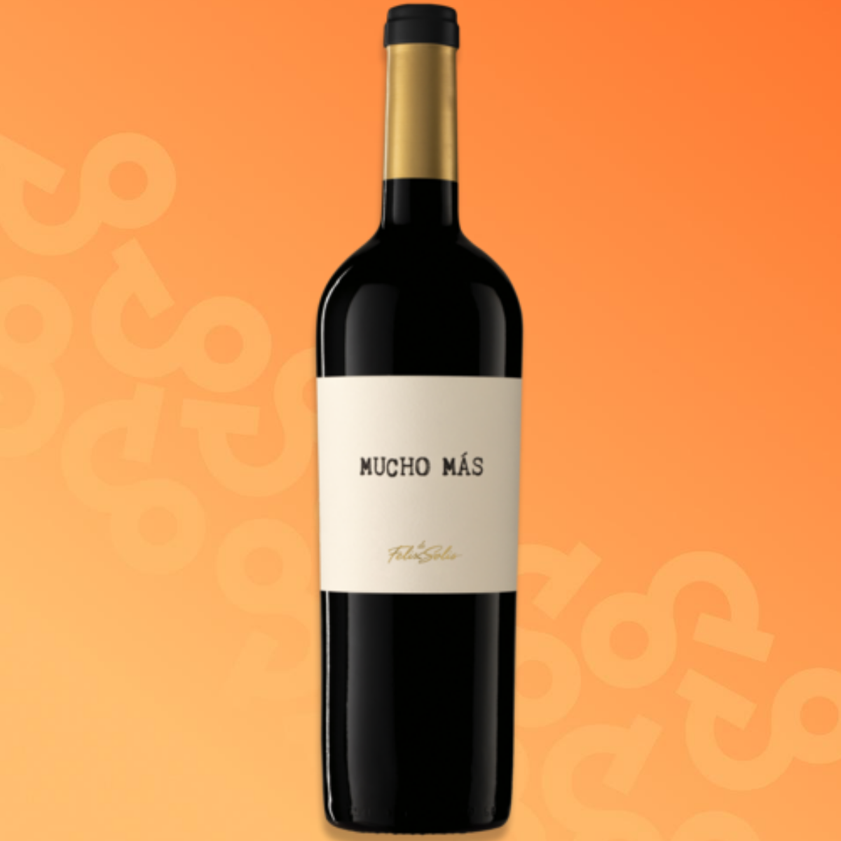 Mucho Más Tinto red wine, 75 cl bottle