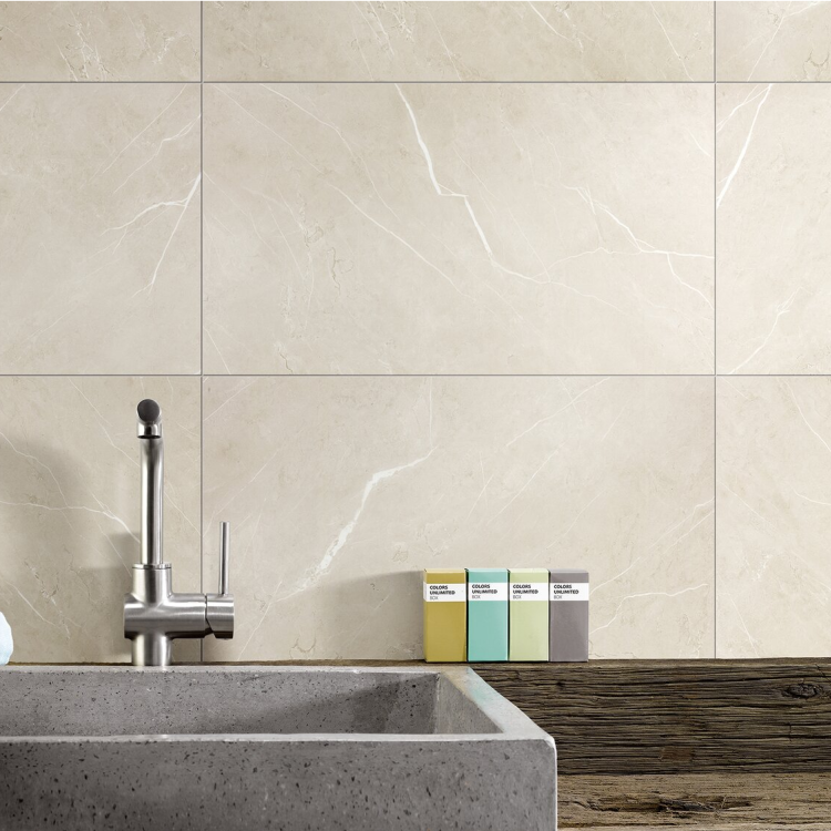 Dalle murale PVC effet pierre pose collée, pose clipsée 7053 Rosano Gerflor - 65 cm x 37.5 cm x 0.5 cm