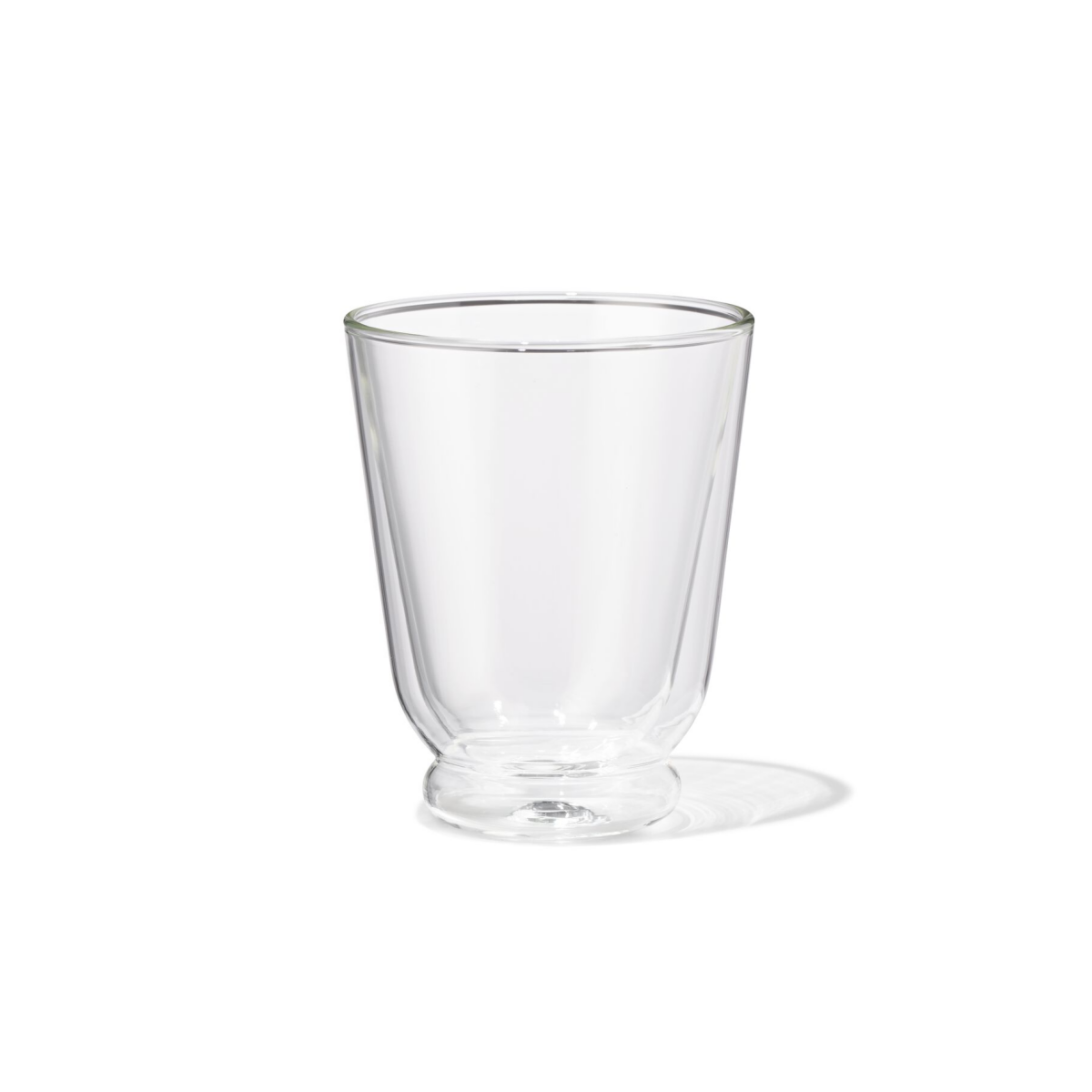 HEMA Mok 330ml borosilicaatglas dubbelwandig (transparant)