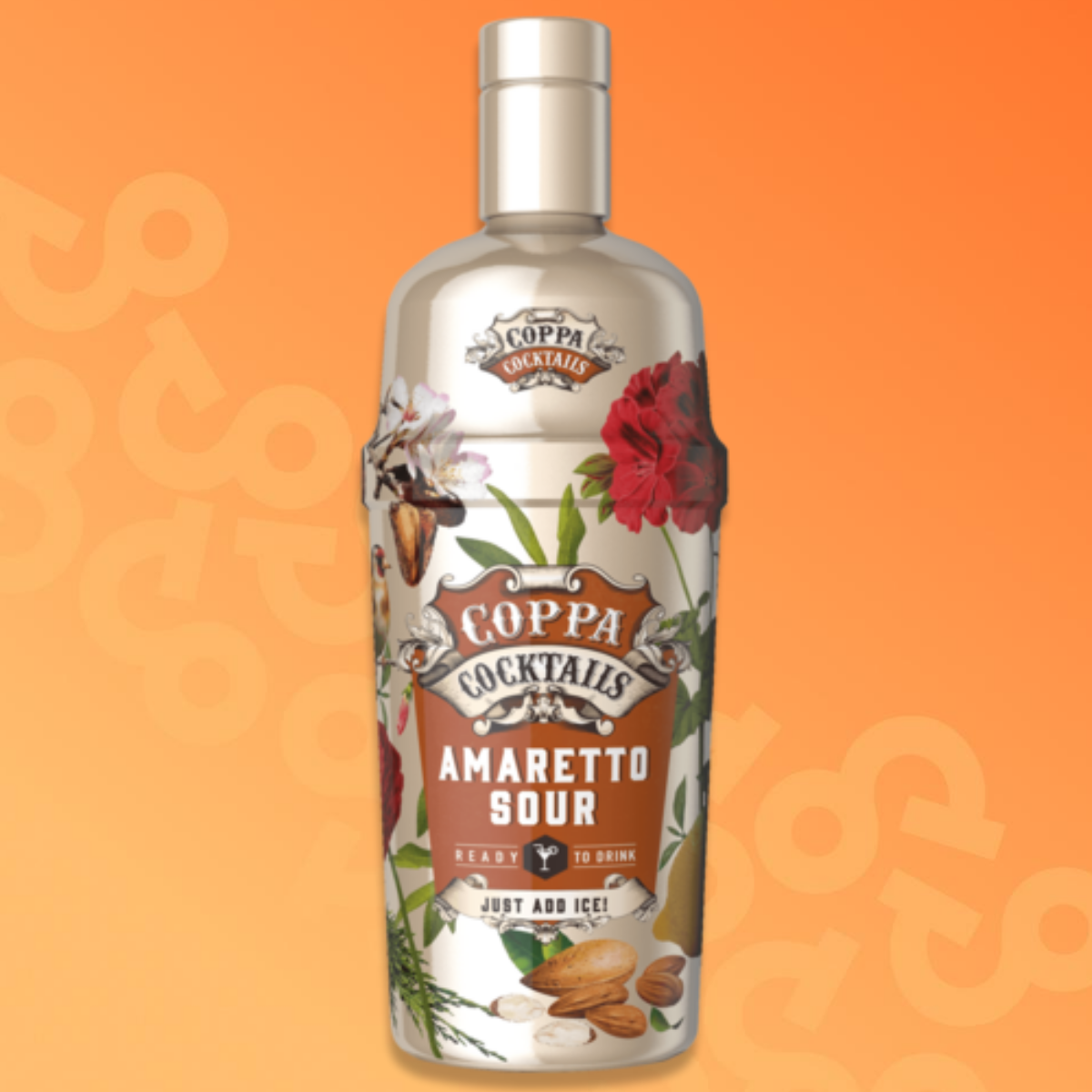 Bottle of Coppa Cocktails Amaretto Sour 70 cl