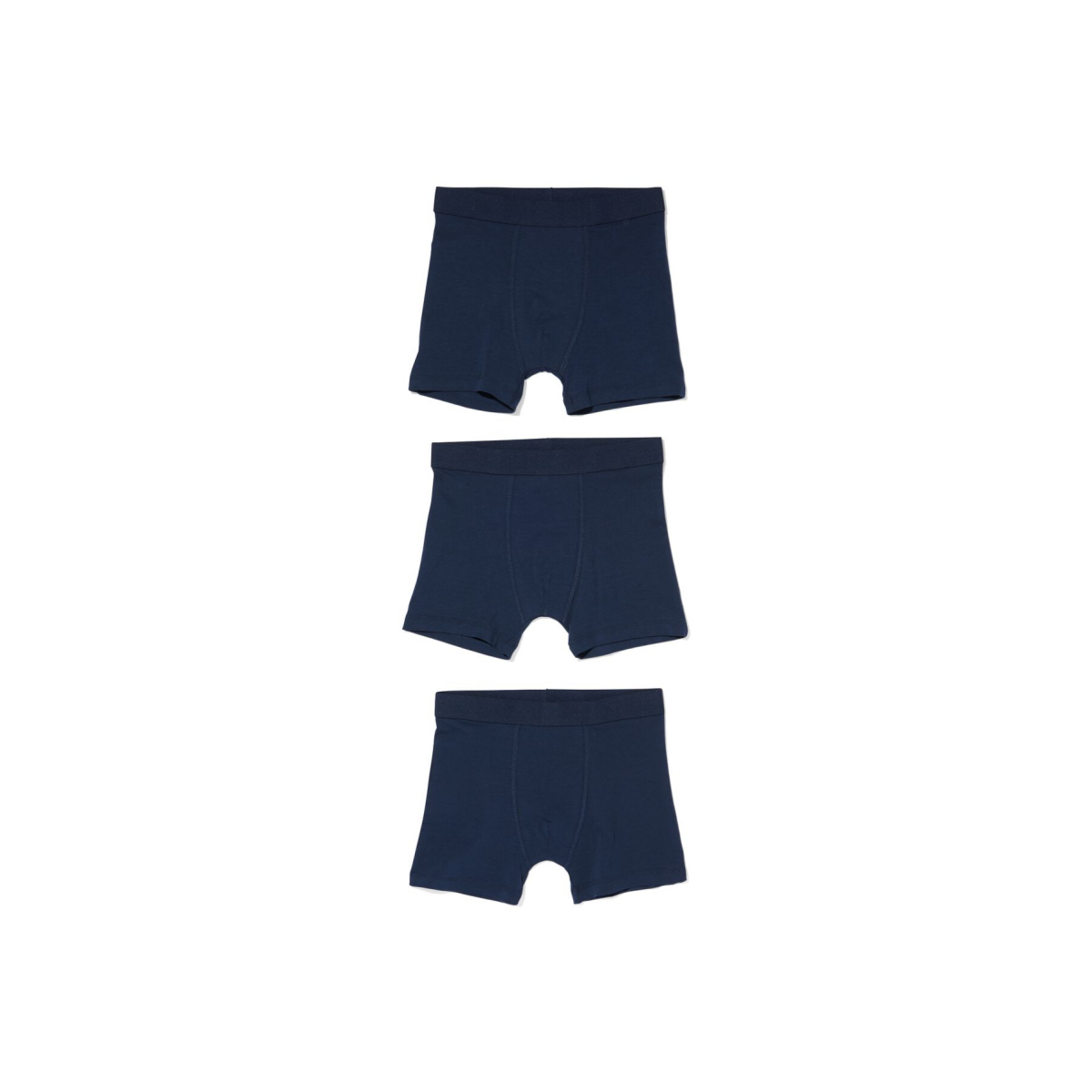 HEMA Kinder boxers - 3 stuks blauw (blauw)
