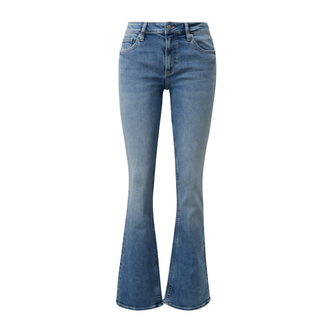 QS - Damen Jeans - Blau - Größe: 34-32 - bei Tara-M