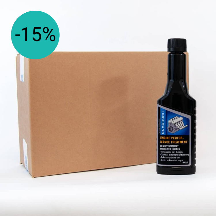 Lindemann Engine Performance Treatment 16 stuks (doos) / Olie Toevoeging / Motor Protector / Teflon toevoeging | Dutch Performance Products