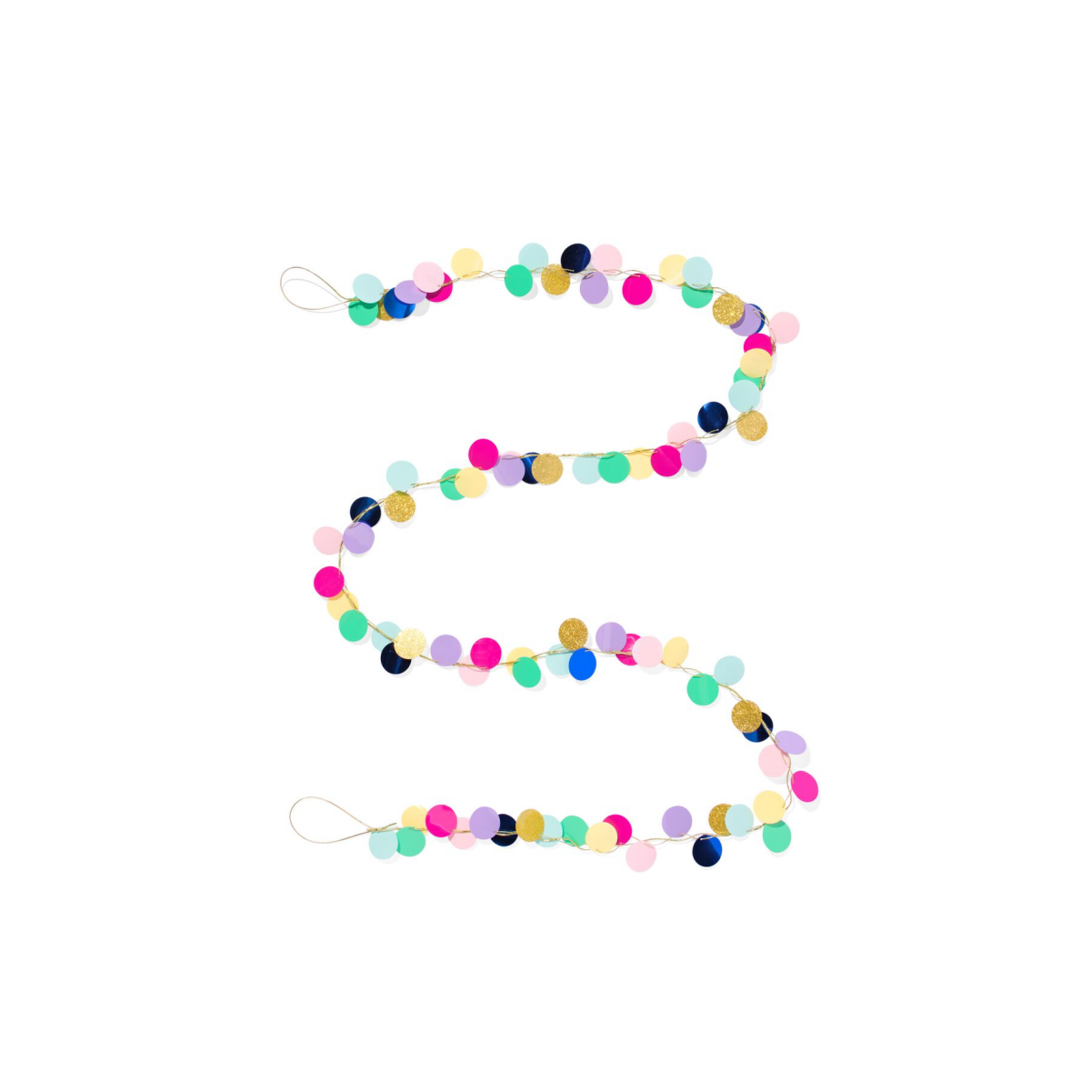 Slinger Plastic Rondjes 2m (multicolor)