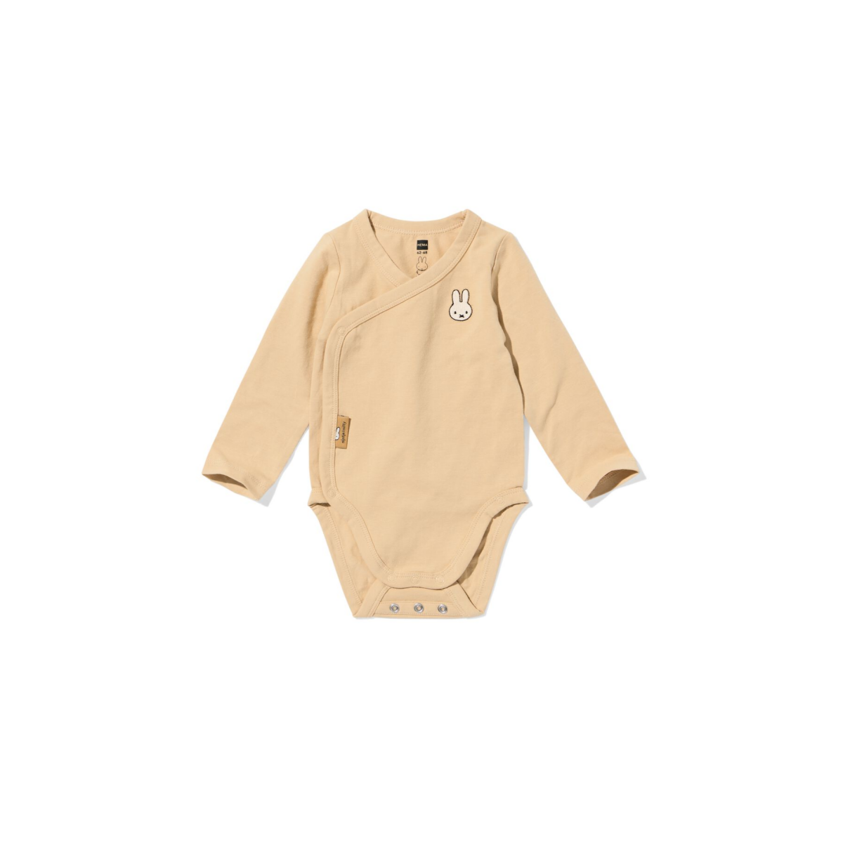 HEMA HEMA Nijntje Newborn Meegroei Overslagromper Zand (zand)